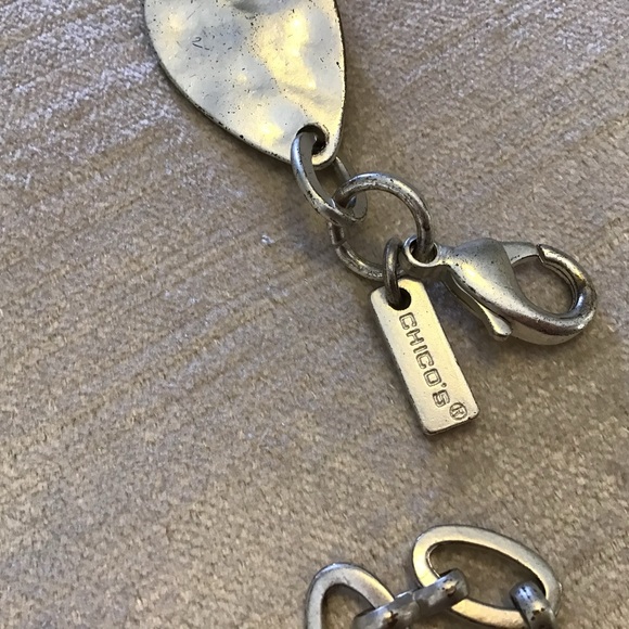 Silver Link and Disc Chain Belt - Metallic Waist Chain - Picture 8 of 8